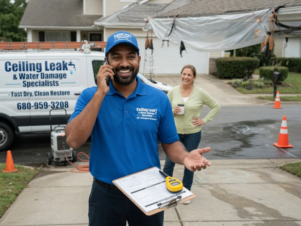 Ceiling Leak Cleanup Berwick, IA FAQs